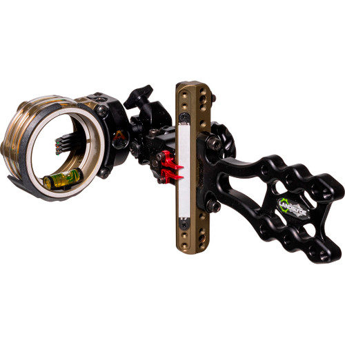 Axcel Landslyde Slider Tactical Bowhunting Sight AccuStat II Micro 4 Pin .010