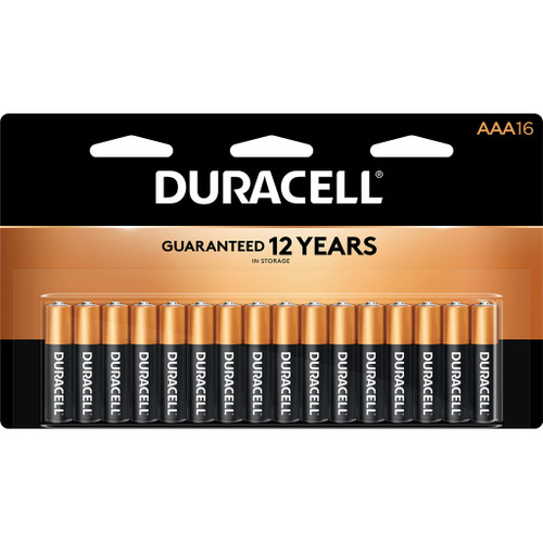 Duracell Coppertop Batteries AAA 16 Pack