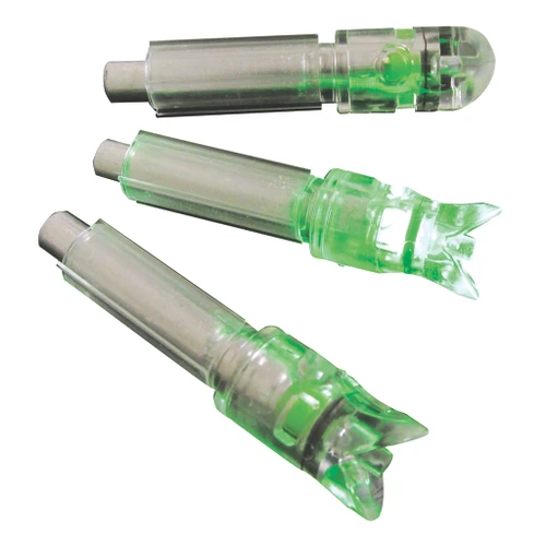 GWS Lighted Crossbow Nocks Green 3 Pack