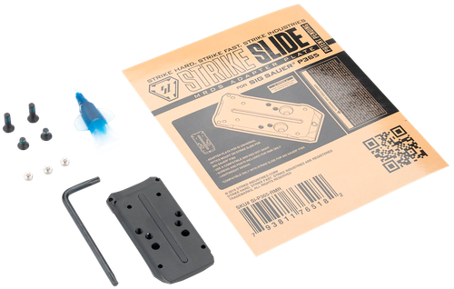 Strike Industries Slide Adapter Plate Black 5.80" Long Fits SI P365 - P365RMR