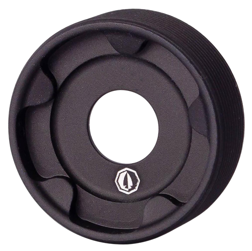 Rugged Suppressor Front Cap 9mm Luger Black