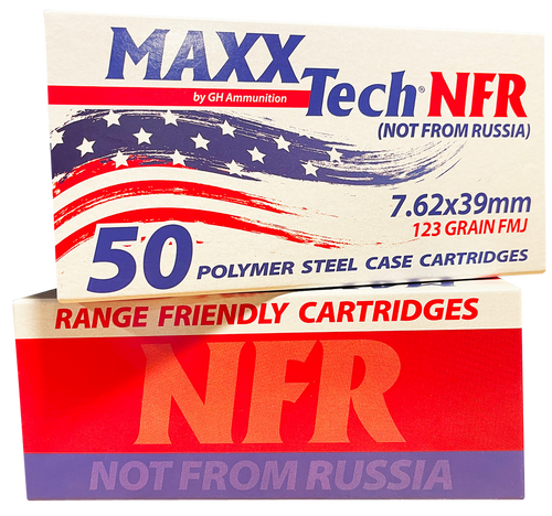 MaxxTech NFR 7.62x39mm 123gr Full Metal Jacket