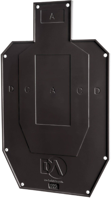 DA Targets Reactive Silhouette Target Cool Half Size - DA-HSL-C-1