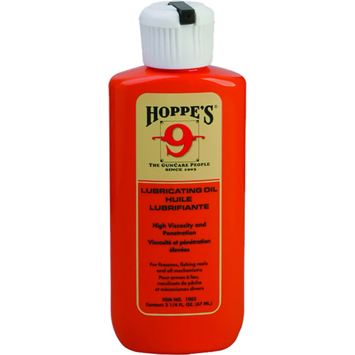 Hoppe's No. 9 Lubricating Oil 2.25 oz. Squeeze Bottle