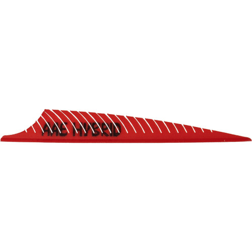 AAE Hybrid Phnx Vanes Red 50 Pack - HYPHNXRD50
