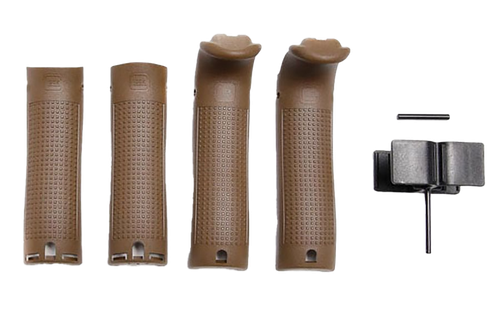 Glock Backstrap/Beavertail Set Dark Earth Polymer