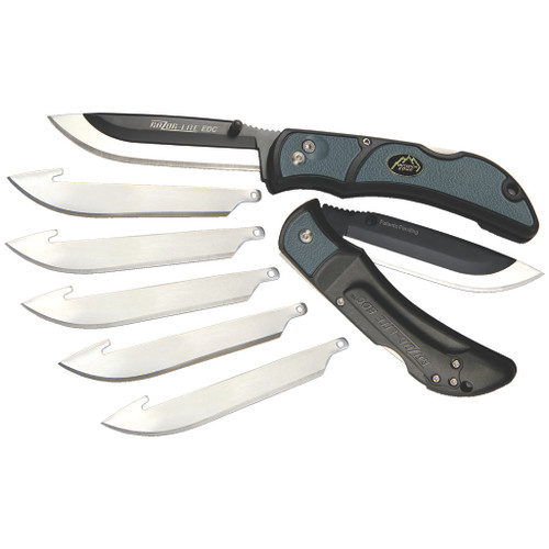 Outdoor Edge Razor-Lite EDC Knife Gray 3 in.
