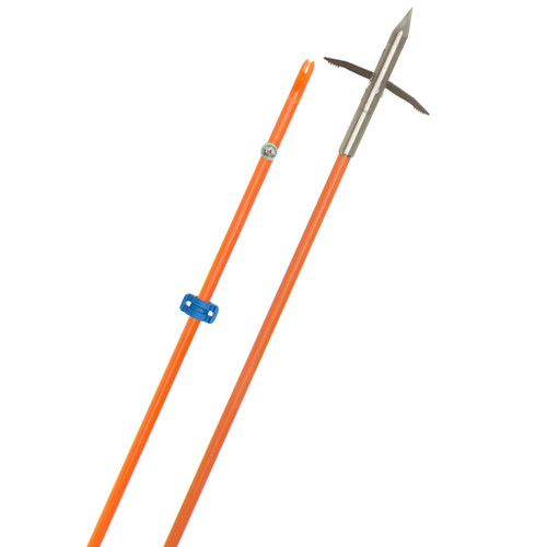 Fin-Finder Raider Pro Bowfishing Arrow Orange with The Kraken Point - 13183