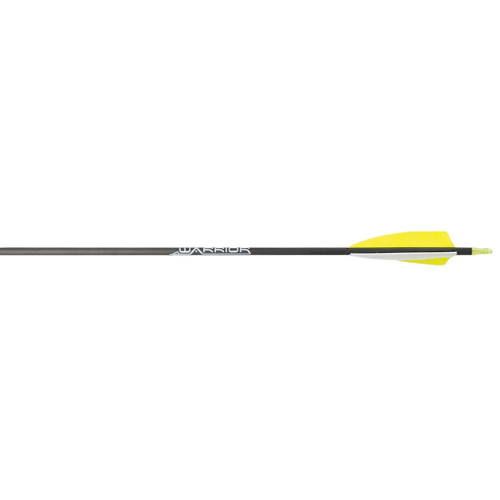 Gold Tip Warrior Arrows 500 4" Feathers 72 Pack - WAR500F72