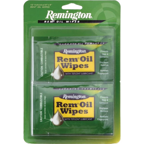 Remington Rem Oil 12 Pack Wipes