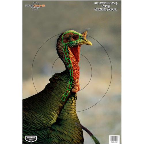 Birchwood Casey Pregame Turkey Target 12x18 in. 8 Pack
