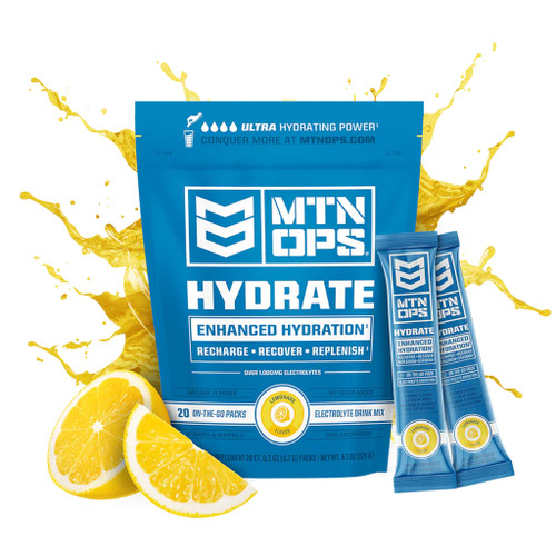 MTN Ops Hydrate Lemonade Trail Pack (20 Count) - 1134260320