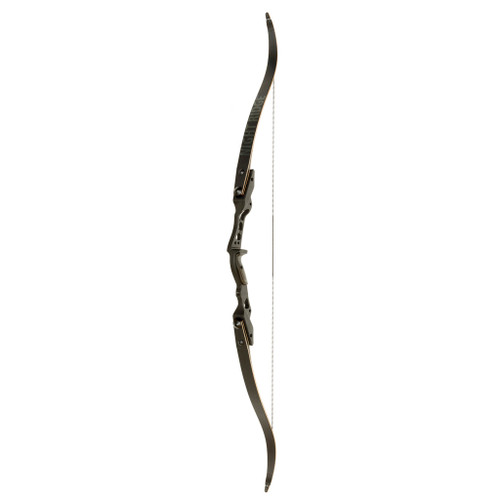 October Mountain Night Ridge ILF Recurve Bow Black 60 in. 50 lbs. RH