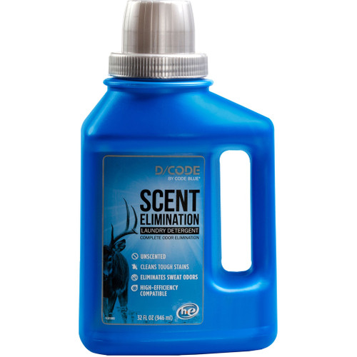 Code Blue Laundry Detergent Scent Eliminator Odorless 32oz Bottle - OA1327
