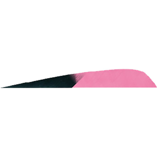 Gateway Parabolic Feathers Kuru Flo Pink 4 in. RW 50 Pack