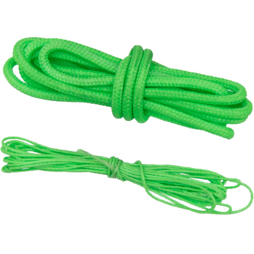 October Mountain Loop & Serving String Repair Kit Flo Green 3 ft/6 ft