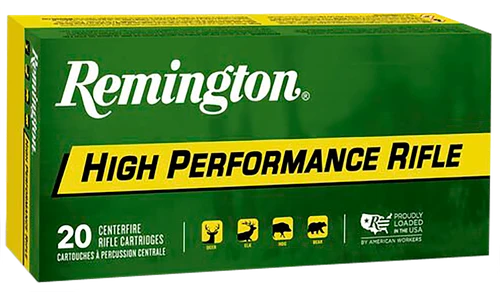 Remington High Performance 22-250 Rem Ammo 55gr PSP 20 Rounds - 21311