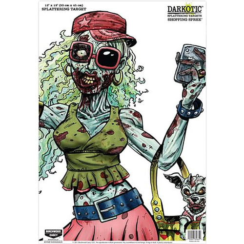 Birchwood Casey Darkotic Target 12x18 in. Shopping Spree 8 Pack