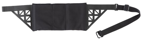 Vertx Runners Clutch Belt Black Nylon/Spandex Hook & Loop Closure - VTX5215