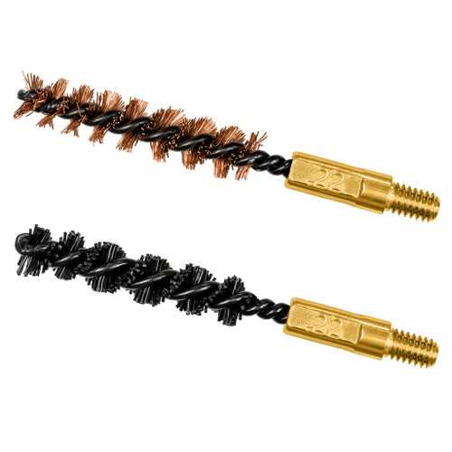 Otis Bore Brush Set 5.56mm/22 LR/22-250/223 Cal 8-32" Thread 2" Long Bronze - FG-322-NB