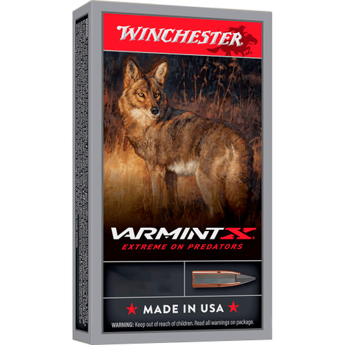 Winchester Varmint X 22-250 Rem Ammo 55gr Extreme Point 20 Rounds - X22250PXP