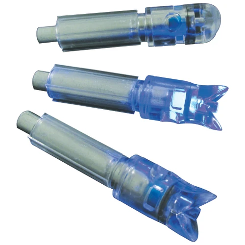 GWS Lighted Crossbow Nocks Blue 3 Pack