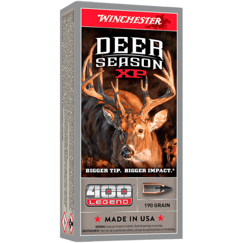 Winchester Deer Season XP Rifle Ammo 400 Legend 190 gr. 20-Round