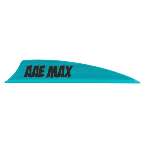 AAE Pro Max Vanes Teal 1.7" 100 Pack - PMHATL100