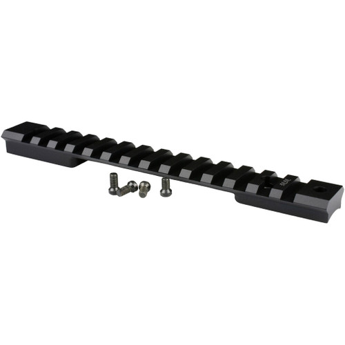 Warne Mountain Tech Tactical Rail Matte Black Savage Short Action - 7664M