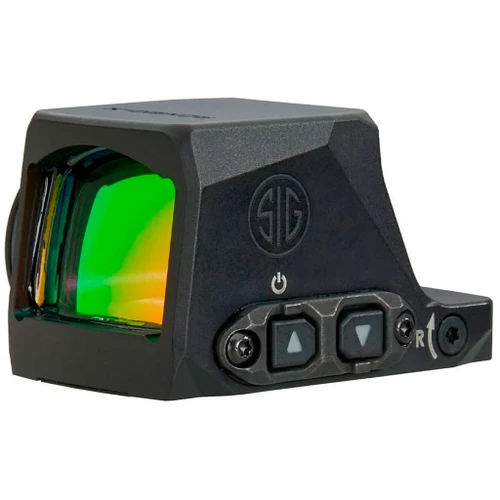 Sig Sauer Romeo-X Enclosed Micro Reflex Sight Circle Dot Compact Footprint Black - SORX1400