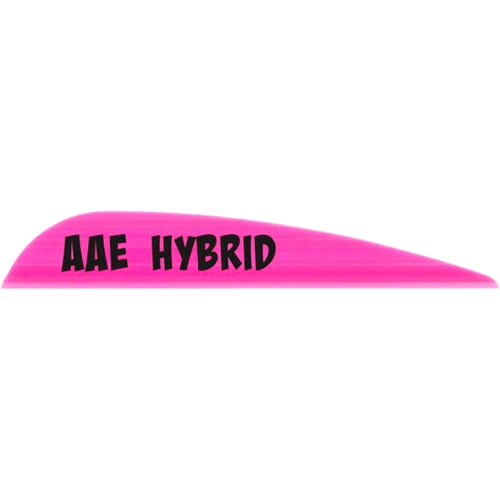 AAE Hybrid 23 Vanes Hot Pink 50 Pack - HY23HP50