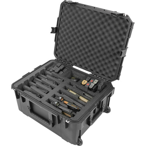 SKB ISeries Muliti 10 Handgun Case Black - 3i-2217-10B-M