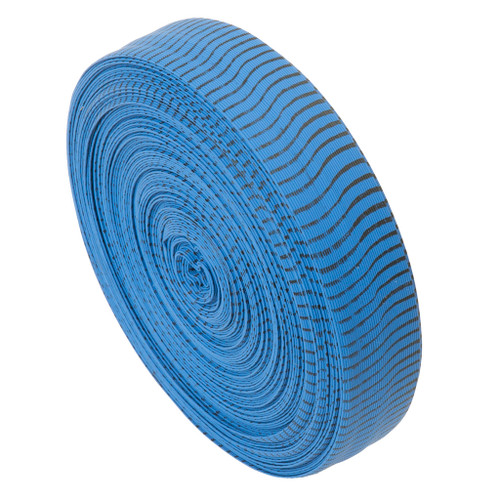 October Mountain Vibe String Silencers Blue/Black 85 ft.