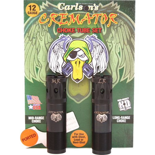 Carlsons Cremator Ported Choke 12 ga. Remington MR LR 2 Pack