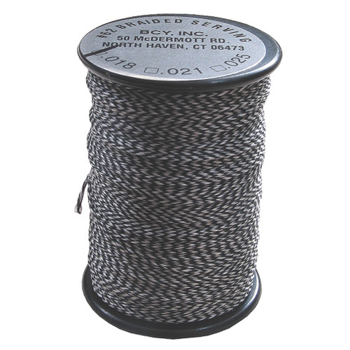 BCY Polygrip Center Serving Gray .020 75 Yard - 1