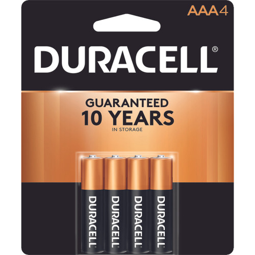 Duracell Coppertop Batteries AAA 4 Pack