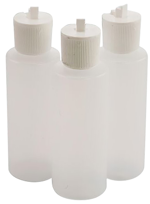 Tipton Flip Top Solvent Bottles 4 oz Plastic 3 Per Pkg
