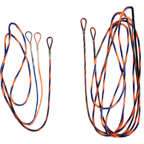 First String Genesis String and Cable Set Blue/ Flo Orange - 5A25-AM-0110156