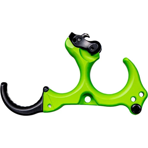 Tru Ball Honey Badger Claw Flex CK Release Zombie Green Cerakote 3 Finger Medium - THBF-CKGR-M