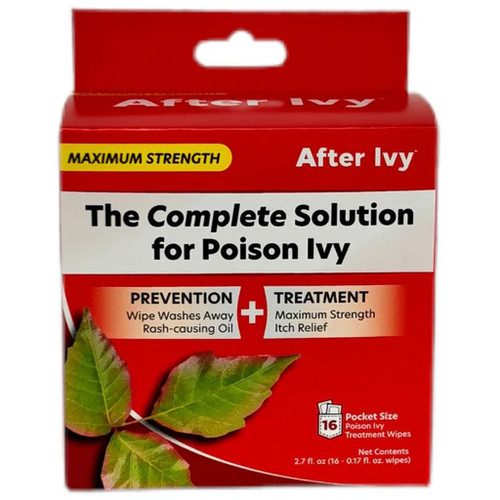 Adventure After Ivy Itch Wipes 16-Count
