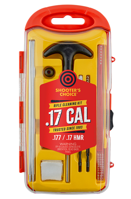 Shooters Choice Rifle Cleaning Kit 17 Cal