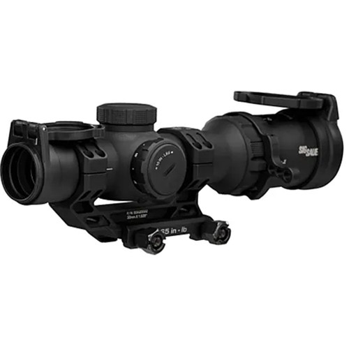 Sig Sauer Tango-MSR Compact Scope 1-10X24 SFP Illuminated BDC-10 w/Mount Black