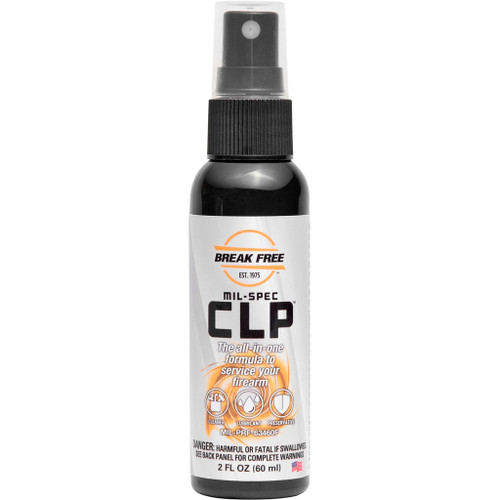 Break Free MIL Spec Clip Gun Oil 2oz Pump Spray Bottle - CLP-21-1