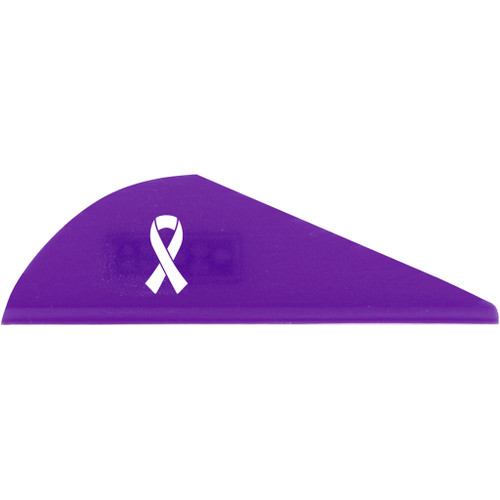 Bohning Blazer Vanes Awareness Purple 36 Pack