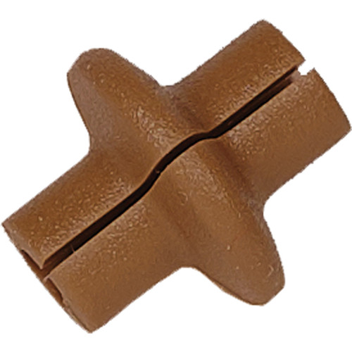 Pine Ridge Kisser Button Slotted Brown 1 Pack - 2798-BR