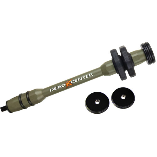 Dead Center Silent Carbon XS Stabilizer Green 8" - DSHCXS-8-GRN