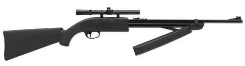 Crosman Legacy 1000 Air Rifle Pump 177 Black Rifled Barrel Receiver Fixed All - CLGY1000KT