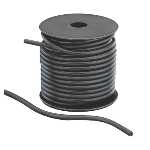 Pine Ridge Silicone Peep Tubing Black 50 ft - 2523