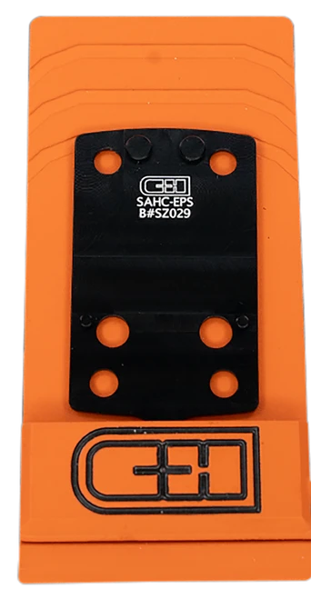 C&H Precision Springfield Hellcat Black Anodized Holosun Eps/RMSC Footprint - SAHCEPS