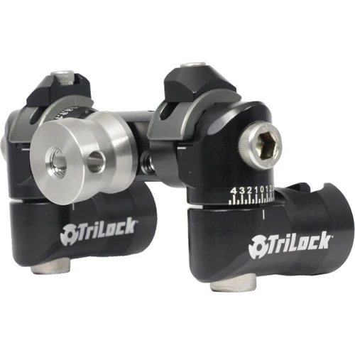Axcel TriLock Adjustable V-Bar Mount Black - STVM-BK